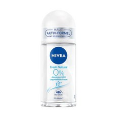 [독일직구] Nivea 니베아 프레쉬 내추럴 데오도란트 롤온 50ml FRESH NATURAL DEO ROLL-ON, 1개