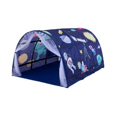 벙커침대텐트 침대텐트 벙커침대 벙커 어린이 유아 침대동굴 아이 키즈, D. 블루 우주3