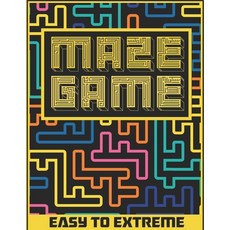 Maze Game: Easy To Extreme Labyrinth Puzzles Pleasure Maze For Adult Older Children and Seniors Thi... Paperback, Independently Published, English, 9798582847366