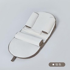 新生兒防吐奶枕護脊斜坡墊 三檔調節防吐奶 防偏頭靠墊, 咖色 3檔高度調節 防吐奶墊