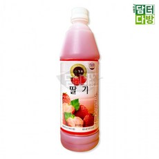 청솔 딸기 원액 835ml, 1개, 상세페이지 참조