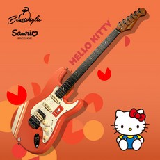 벤티볼리오 산리오캐릭터즈 일렉기타 SS250H Hello Kitty 헬로키티, 1개, Hello Kitty (헬로키티)