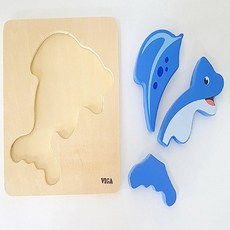 SEC 베이비퍼즐 돌고래 아기교구 유아완구 유아용장난감