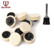 철근녹제거 미니 소형 그라인딩 샌딩 디스크 1 인치 퀵 체인지 R 형 연마 (1pc 1/4inch 홀더 패드 포함), 07 Style 2, 1개