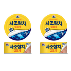 사조 살코기 참치 안심따개, 10개, 250g