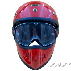 電鍍片山車護目鏡 復古風鏡 安全帽專用 黑框黑邊, 1個, 風鏡