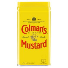 콜먼스 드라이 머스타드 파우더 453.6g 콜먼스 드라이 머스타드 파우더 453.6g, 453.59g, 1개