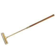 게이트볼 장비 스틱 채 가방 세트 2단 평면 라켓 골드, 기본 색상, 1개