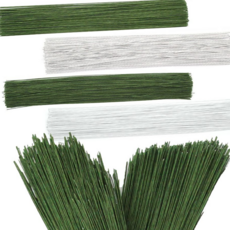 꽃철사 대용량 지철사 2칼라 4사이즈 원예용 공예용ft+4683, 대용량_20호_흰색