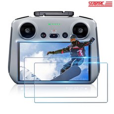 DJI RC 2 조종기 강화유리(9H)_STARTRC, 1세트, 투명