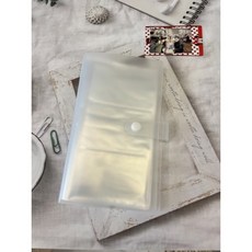 無印風 磨砂三寸拍立得相簿, 無印風（卡扣）3格