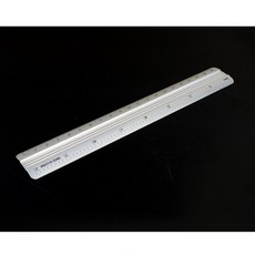 학교 수학 미술수업 준비물 인치표시 알류미늄 자 20~30CM, 20cm