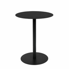 스테인레스 원형 바테이블 카페 스탠딩 홈바 철제 40cm, 1인용, A. 원형 검정 60x75