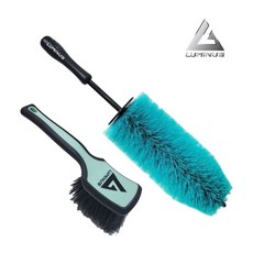 루미너스 휠 브러쉬 타이어 브러쉬 세트 갈변제거 매트 휠 세척 솔 브러시, 1세트