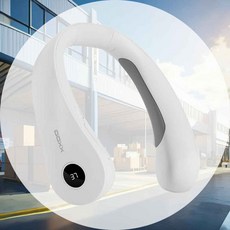 휴대용 목난로 보조배터리 겸용 화이트 무선온열기 LED표시등 각도조절 낚시목난로 야외활동 미니멀사이즈