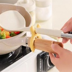 두두쇼핑몰샵 실리콘 받침대 거치대 국자받침 아이템, 옐로우