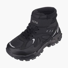 네파 키즈 하이키N 트래킹 미드 운동화 블랙 KIE7631