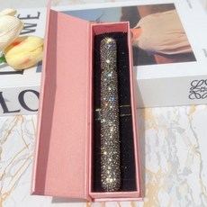 화려한 반짝이 큐빅 보석 사인펜 비즈니스 선물 바레나[VARENA], 0.05mm, 1개, 그레이 다이아몬드 선물 세트