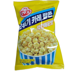 오뚜기 카레 팝콘 약간 매운맛, 3개, 55g