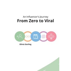(영문도서) From Zero to Viral: An Influencer's Journey Paperback, Olivia Sterling, English, 9781803425603