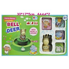 寶貝玩具屋 益智桌遊 快樂旋轉長頸鹿好朋友記憶遊戲, 1個