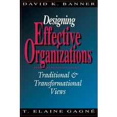 (영문도서) Designing Effective Organizations: Traditional and Transformational Views Hardcover, Sage Publications, Inc, English, 9780803948488