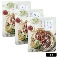 (아이스팩)조선호텔 떡갈비, 3개, 345g