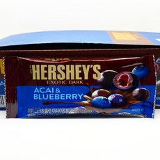 허쉬 다크 초콜릿 아사이 앤 블루베리, 35g, 24개