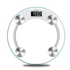 寶嵐 智慧電子健康體重秤, 電池白色, 1個, 28CM