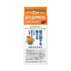 Asahi 디어 내츄라 골드 루테인 10mg & 제아잔틴 2mg 소프트젤, 1개, 60정