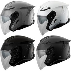 LUBRO GT TECH 素色安全帽 內墨片 半罩 可拆洗內襯, 質感黑,XL