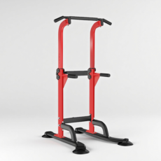 Need 가정용 철봉 치닝디핑 홈트레이닝 운동기구, red