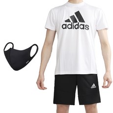 아디다스 하이퀄리티 MH 첼시 반팔 반바지 세트 + 패션마스크