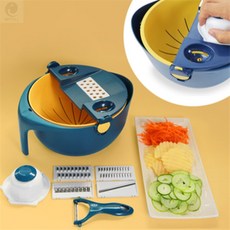 보따제이 멀티채칼 바구니 세트 멀티필러 만능채칼 야채슬라이스