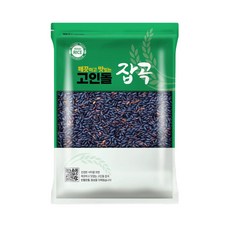 국내산 고소한 찰흑미 검정쌀 1kg, 1개