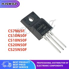 10개/묶음 CS7N65F CS10N50F CS18N50F CS20N50F CS25N50F TO-220F MOS FET 필드 이펙트 튜브, [05] CS7N65F