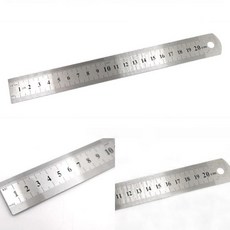 스틸자 문구자 20cm 철자