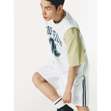 매장정품 에잇세컨즈 8SECONDS 코튼 사이드 스트라이프 쇼츠 화이트 (264525FY21) 264525FY21 206662