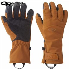 Outdoor Research Inception Aerogel 軟殼手套/登山手套, 1654 咖啡棕,M, 1個