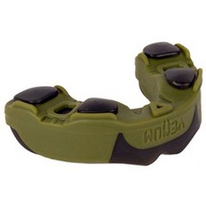 VENUM Predator 毒液 專業級 護齒 運動牙套，有效保護牙齒和口腔, 黑/卡其/黑, 1個