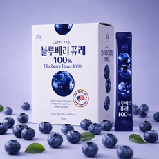밸런스그로우 블루베리퓨레100%, 40개