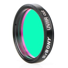 SVBONY 망원경 필터 3.2CM(1.25인치) UV IR 블록 유지 차단 CCD 이미지를 행성 자외선 멀티 코팅 컷 인프라 천체 사진 디지털 선명하게 레드, 1.25 inch