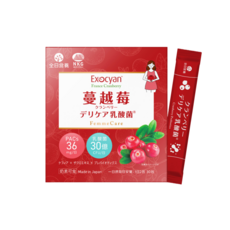 日藥本舖 全日營養私密蔓舒淨益生菌顆粒 30包/盒 食品 蔓越莓 乳酸菌, 1個, 30份