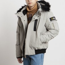 Style S 男款可拆式毛邊短版保暖夾克