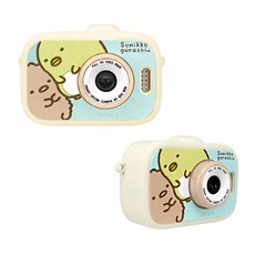 【Sumikko gurashi】角落小夥伴 角落生物 二代兒童相機 兒童相機 數位相機 日本正版授權, 杏黃色, 1個