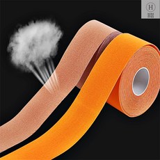 근육보호 키네시올로지 스포츠테이프 헬스용 압박 테이핑 관절보호 통증완화, 2.5cm*5m/화이트
