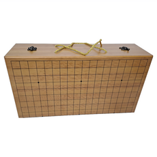 摺疊圍棋攜帶組 棋盤 棋子 便攜式圍棋套裝 圍棋遊戲, 摺疊棋盤+楠竹棋罐+棋子