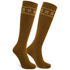 NinetoFiveLife 여성용 보온 니하이 양말 메리노 울 겨울 양말 스키 스노우보드 하이킹용 따뜻하고 통기성 있음 레드