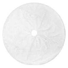 聖誕樹裙 裝飾底布, 雪白樹裙直徑78CM