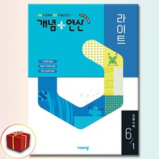 개념+연산 라이트 초등 수학 6-1, 6학년